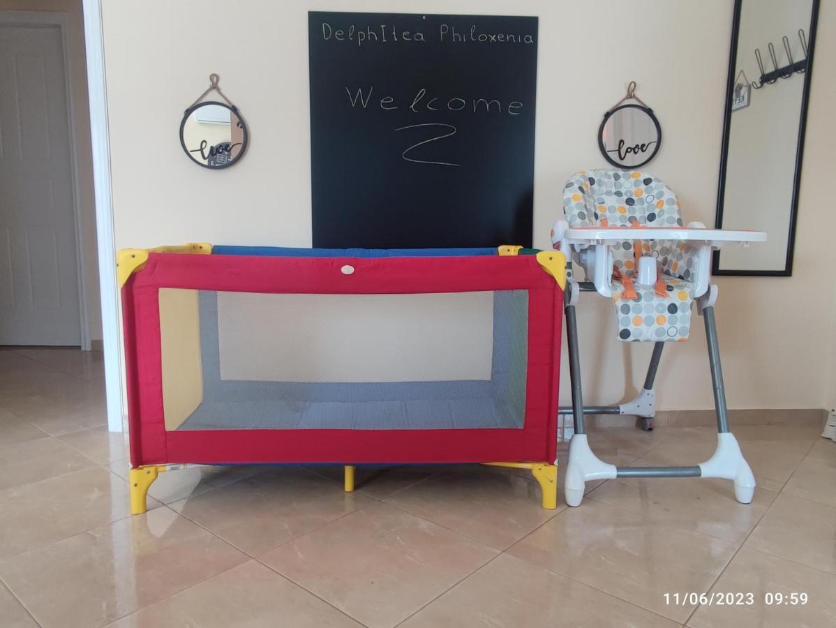 Delphitea Philoxenia Daire Dış mekan fotoğraf